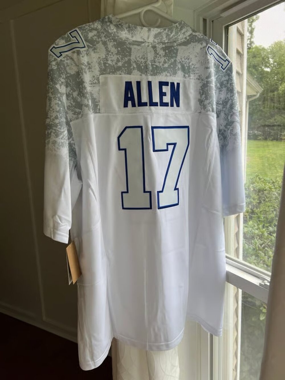 Josh Allen Stitched Jersey Vapor White